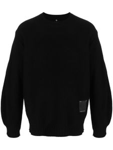 OAMC sweat nervuré à patch logo - Noir