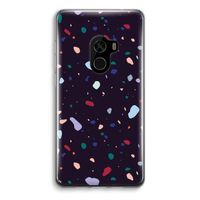 Dark Rounded Terrazzo: Xiaomi Mi Mix 2 Transparant Hoesje