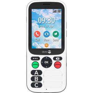 doro 780X Senioren mobiele telefoon IP54, SOS-knop Zwart, Wit