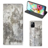 Samsung Galaxy A71 | Standcase | Beton Print