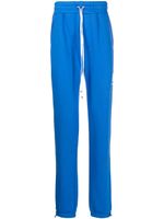 AMIRI pantalon de jogging à logo imprimé - Bleu