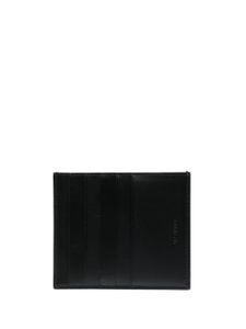 Jil Sander porte-cartes en cuir - Noir