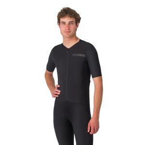 Castelli Premio evo fietsshirt korte mouw zwart heren M