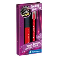 Clementoni crazy chic lipgloss en lipliner kersen rood