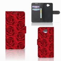 Microsoft Lumia 650 Hoesje Red Roses | Portemonnee hoesje