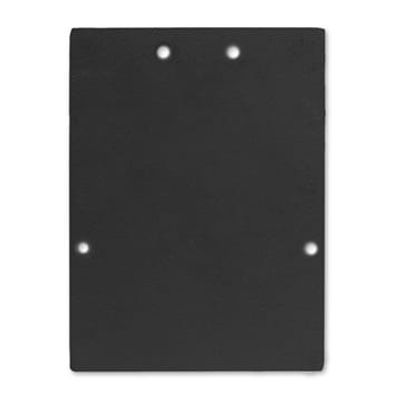 Eindkap E74B aluminium zwart voor LED profiel LL2 2 stuks