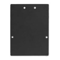 Eindkap E74B aluminium zwart voor LED profiel LL2 2 stuks