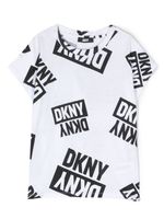 Dkny Kids t-shirt à logo imprimé - Noir