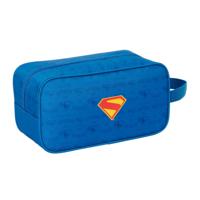 Reisschoenenrek Superman Blauw 29 x 15 x 14 cm