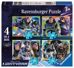 Ravensburger puzzel 12-16-20-24 stukjes disney pixar lightyear