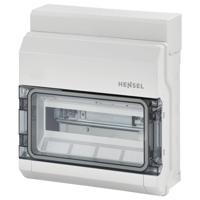 Hensel 6100046 KV 9112 M Kleine verdeelkast Opbouw (op muur) Aantal groepen: 12 Aantal rijen: 1 Inhoud: 1 stuk(s)