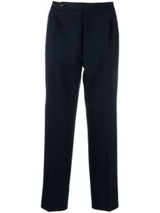 Maison Margiela pantalon droit à coutures Milano - Bleu