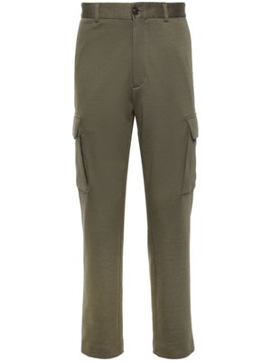 Moncler pantalon cargo à taille haute - Vert