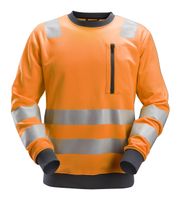 Snickers 8037 AllroundWork High-Vis Sweatshirt KL2/KL3