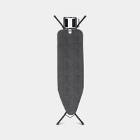 Brabantia Strijkplank B, 124x38 cm Denim Black met strijkijzerhouder - Black - thumbnail