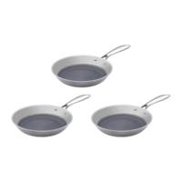 Resto Kitchenware Koekenpannenset Altair ø 24 + 26 + 28 cm - Inductie en alle andere warmtebronnen