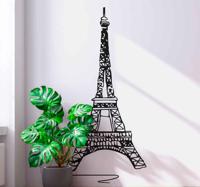 Muursticker Parijs Minimalistische eiffeltoren