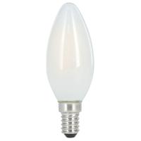 Xavax Led-gloeidraad E14 470lm Verv. 40W Kaars Warm Wit Mat RA90 Dimbaar