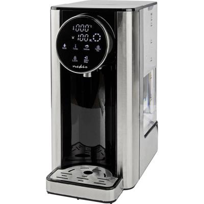 Nedis KAWD310FBK Heetwaterdispenser Oververhittingsbeveiliging Aantal/Volume: 2.7 l Aluminium, Zwart