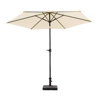 MaxxGarden Parasol - Tuin en Balkon - Opdraaisysteem - 300 cm (creme)