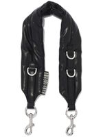 Marc Jacobs bride amovible The Leather Barcode - Noir