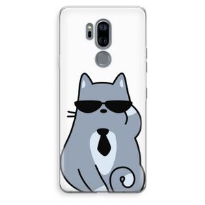 Cool cat: LG G7 Thinq Transparant Hoesje