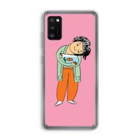 Visknuffel: Samsung Galaxy A41 Transparant Hoesje
