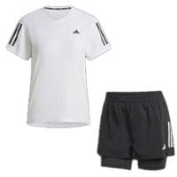 adidas OTR Tee 2in1 Short Set Dames