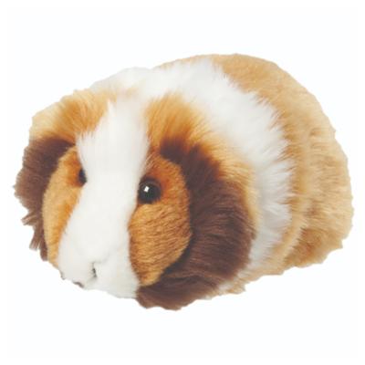 Nature Planet Knuffeldier Cavia - pluche knuffel - 13 cm - bruin/wit