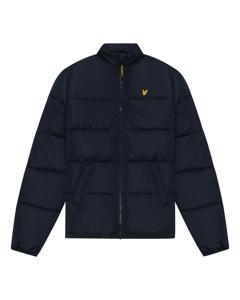 Lyle & Scott Winterjas puffer - Z271 Dark Navy blauw