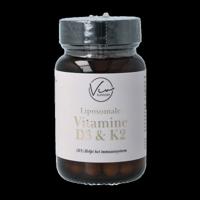 Liposomale vitamine D3 & K2 vegan 30 Vegetarische capsules