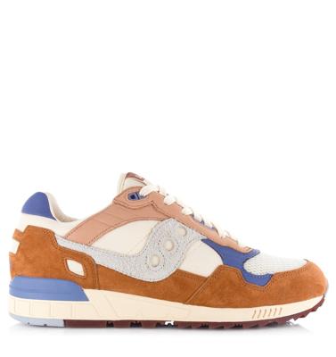 Saucony - Shadow 5000 light beige/rust Suede Heren
