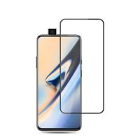 mocolo 0.33 mm 9H 3D volledige lijm gebogen volledig scherm gehard glas film voor Oneplus 7 Pro (zwart)