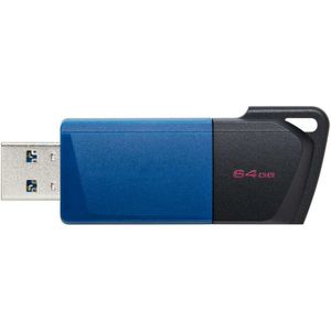 Kingston Technology DataTraveler Exodia M 64 GB, USB 3.2 Gen 1 (zwart + blauw)