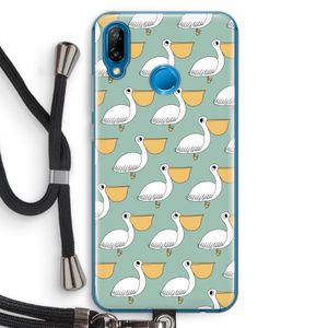 Pelican: Huawei P20 Lite Transparant Hoesje met koord
