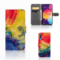 Hoesje Samsung Galaxy A50 Watercolor Dark - thumbnail