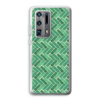 Moroccan tiles 2: Huawei P40 Pro Plus Transparant Hoesje