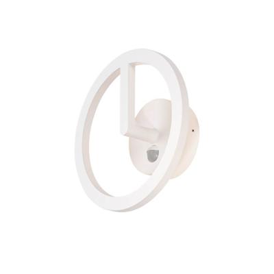 SLV Strakke buitenlampQ-Ring met sensor - wit - 1007917