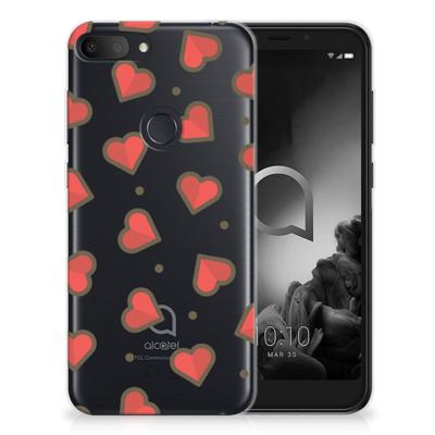 Alcatel 1S (2019) | TPU bumper | Hearts