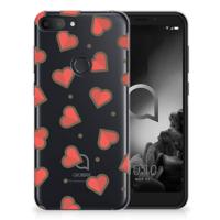 Alcatel 1S (2019) | TPU bumper | Hearts