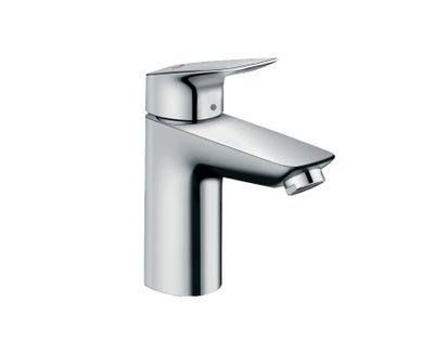 Hansgrohe Wastafel mengkraan - logis ééngreeps 100 coolstart - met trekwaste