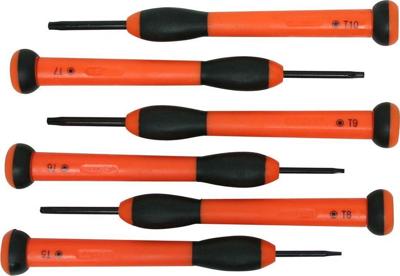 Schroevendraaierset Torx Mini 6Dlg - Skandia