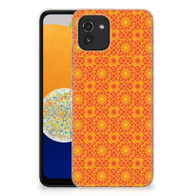Samsung Galaxy A03 | TPU bumper | Batik Oranje
