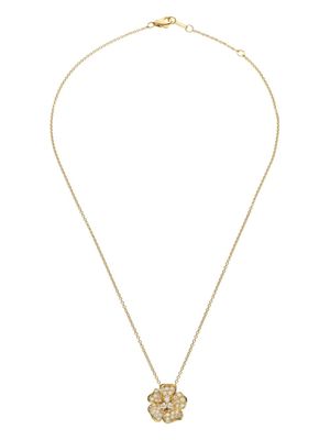 LEO PIZZO collier Flora en or 18ct serti de diamants