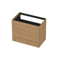 INK - Onderkast 2 Laden Push To Open Decor - 800x450x650 Mm - Blank Eiken