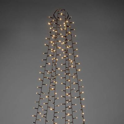 Konstsmide 6651-800 LED-boommantel Buiten Energielabel: E (A - G) werkt op het lichtnet LED Barnsteen Verlichte lengte: 4 m