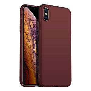 Back Case Cover iPhone X / Xs Hoesje Burgundy