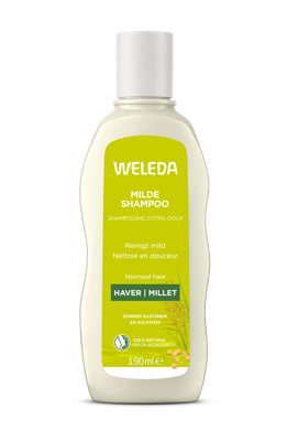 Weleda Haarverzorging Pluimengierst Milde Shampoo 190ml | Shampoo Voor Normaal Haar