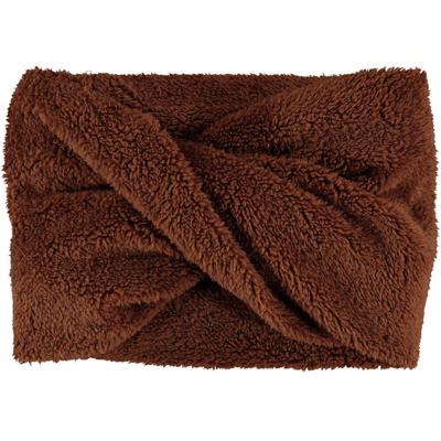 Sarlini Snood Fluffy Teddy Colsjaal Mid Bruin