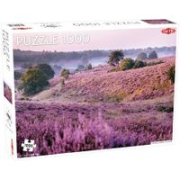 Puzzel Landscape: Moors Covered in Heather Puzzel - thumbnail
